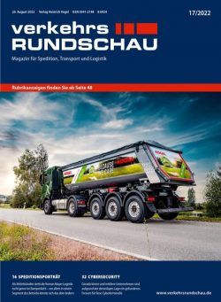 VerkehrsRundschau – 19 August 2022