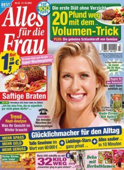 Alles fur die Frau – 21 Oktober 2022