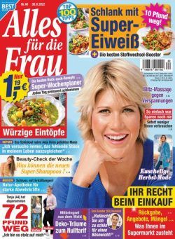 Alles fur die Frau – 30 September 2022