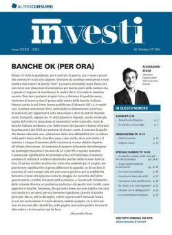 Altroconsumo Investi – 18 Ottobre 2022