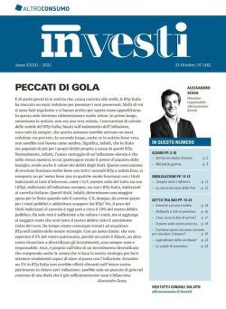 Altroconsumo Investi – 25 Ottobre 2022