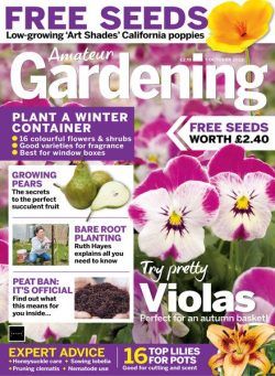 Amateur Gardening – 01 October 2022