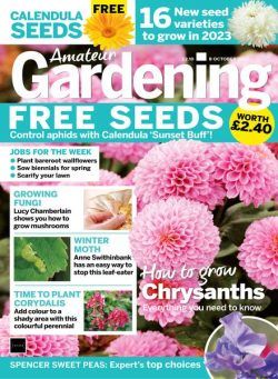 Amateur Gardening – 08 October 2022