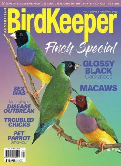 Australian Birdkeeper – Volume 35 Issue 5 – October-November 2022