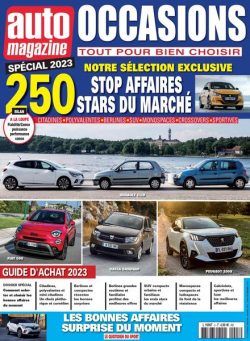 Auto magazine Occasions – octobre 2022