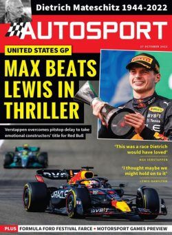 Autosport – 27 October 2022