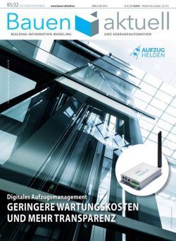 Bauen Aktuell – Oktober-November 2022