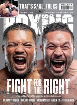 Boxing News – September 22 2022