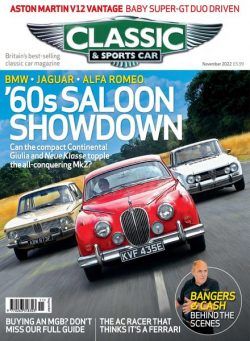 Classic & Sports Car UK – November 2022