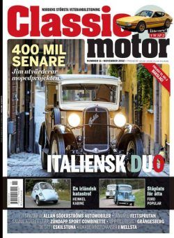 Classic Motor – november 2022