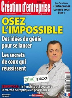 Creation d’entreprise – septembre 2022