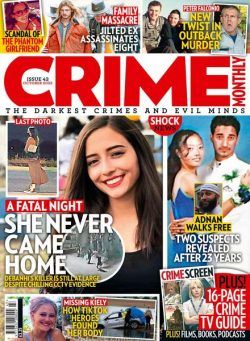 Crime Monthly – October 2022