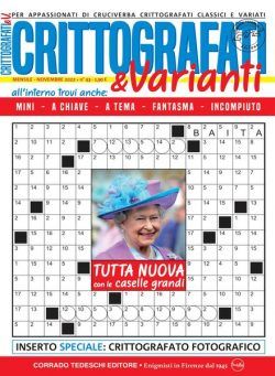 Crittografati & Varianti – novembre 2022