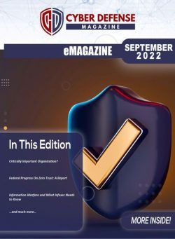 Cyber Defense Magazine – September 2022