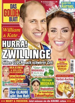 Das Goldene Blatt – 15 Oktober 2022