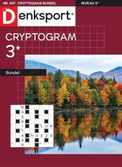 Denksport Cryptogrammen 3 bundel – 20 oktober 2022