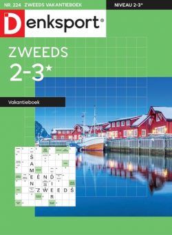 Denksport Zweeds 2-3 vakantieboek – 20 oktober 2022