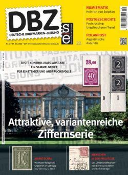 Deutsche Briefmarken-Zeitung – 17 Oktober 2022