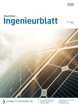 Deutsches IngenieurBlatt – Oktober 2022