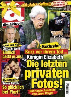 die aktuelle – 01 Oktober 2022