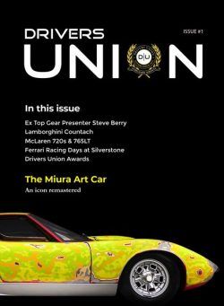 Drivers Union – Issue 1 – October 2022