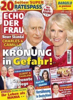 Echo der Frau – 19 Oktober 2022