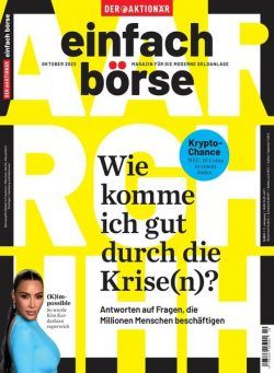 einfach borse – Oktober 2022