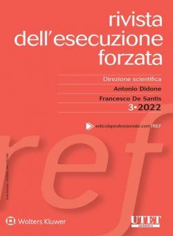 Esecuzione forzata – N 3 2022