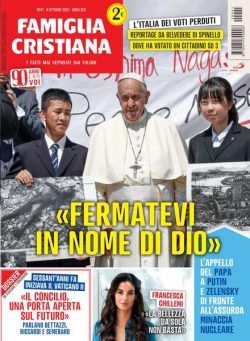 Famiglia Cristiana – 9 Ottobre 2022