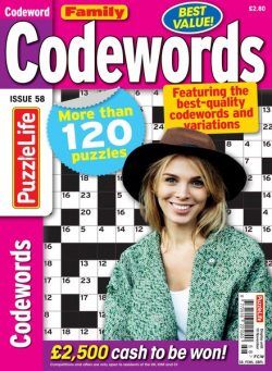 Family Codewords – October 2022