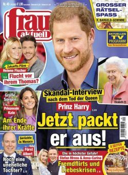 frau aktuell – 01 Oktober 2022