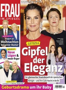 Frau im Spiegel – 26 Oktober 2022