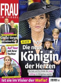 Frau im Spiegel – 28 September 2022