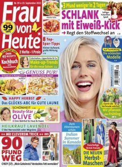 Frau von Heute – 23 September 2022