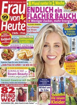 Frau von Heute – 30 September 2022