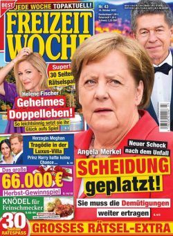 Freizeitwoche – 19 Oktober 2022