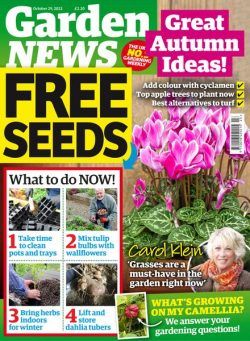 Garden News – October 29 2022