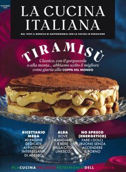 La Cucina Italiana – Novembre 2022