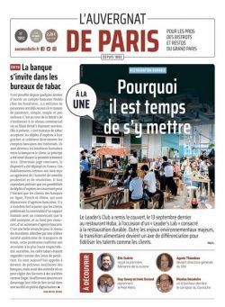 L’Auvergnat de Paris – 22 septembre 2022