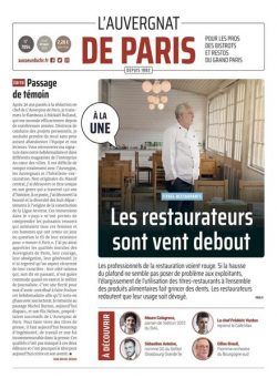 L’Auvergnat de Paris – 29 septembre 2022