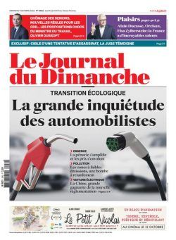 Le Journal du Dimanche – 09 octobre 2022