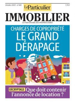 Le Particulier Immobilier – Octobre 2022