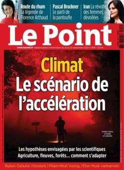 Le Point – 22 septembre 2022