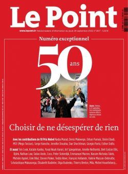 Le Point – 29 septembre 2022