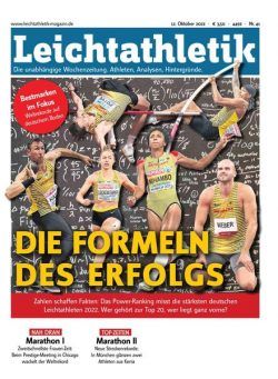 Leichtathletik – 12 Oktober 2022