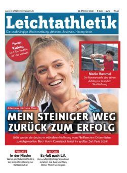 Leichtathletik – 18 Oktober 2022