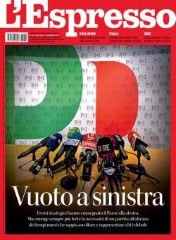 l’Espresso – 2 Ottobre 2022