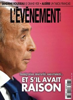 L’evenement magazine – 01 octobre 2022