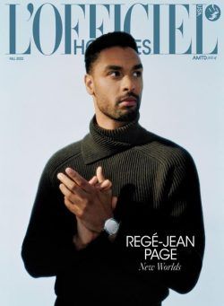 L’OFFICIEL HOMMES USA – October 2022