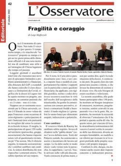 L’Osservatore – 15 ottobre 2022